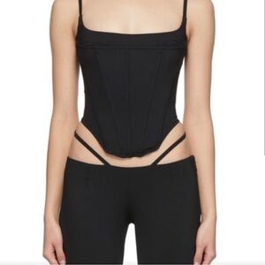 MIAOU Venus Corset Top in black SIZE S great condition worn once